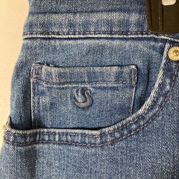 Womens Gloria Vanderbilt Amanda Straight Leg Jeans 10 - Picture 4 of 8